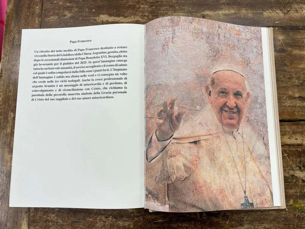 Particolare del libro Il Giubileo nella Storia di Giuliano Grittini